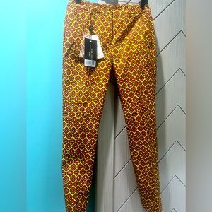 Colorful Ankle pants.